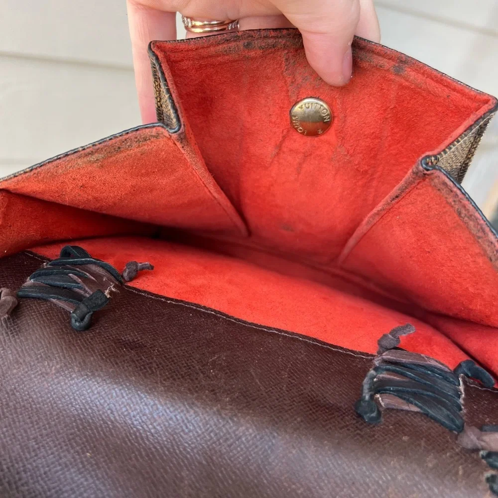 Customized Louis Vuitton Damier Ebene Pimlico Crossbody😍 - Picture 13 of 16